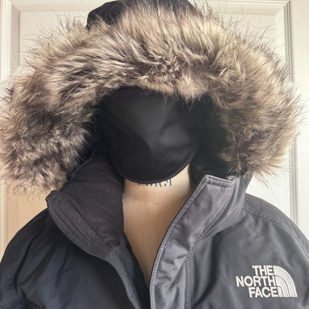 North Face Men's Gotham Parka Jacket Goose Down McMurdo Water Resistant Size S - Picture 5 of 16